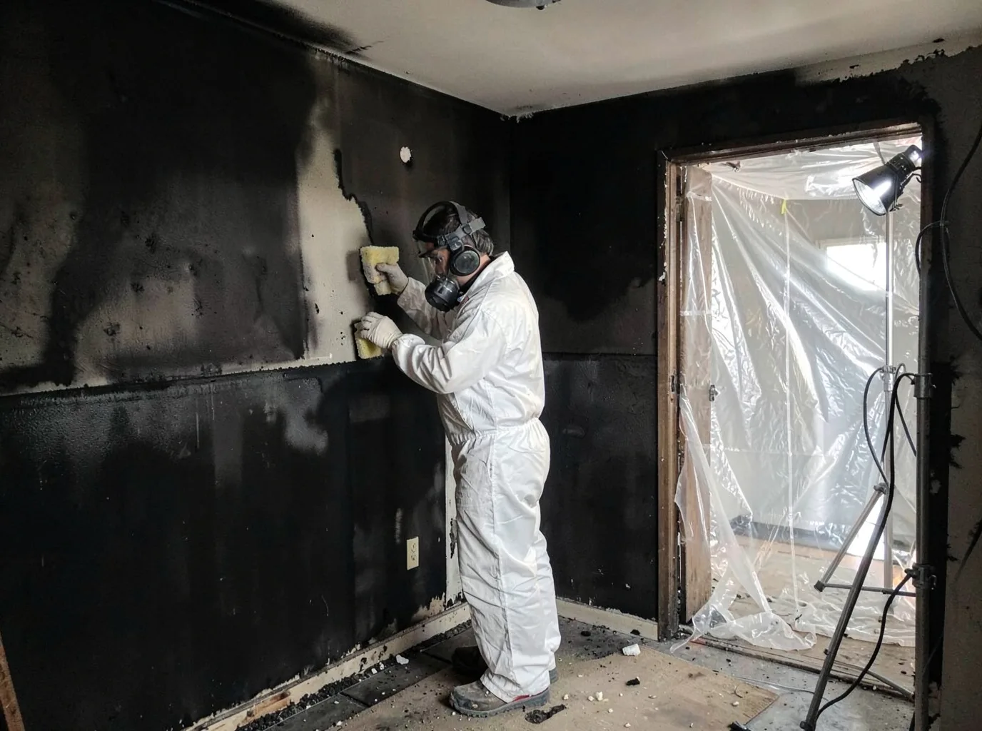 Fire Damage Restoration company in Vanderbilt, TX
